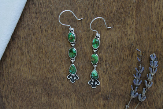 Willow Earrings | Sonoran Gold Turquoise