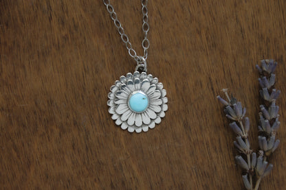 Zinnia Necklace | Blue Ridge Turquoise