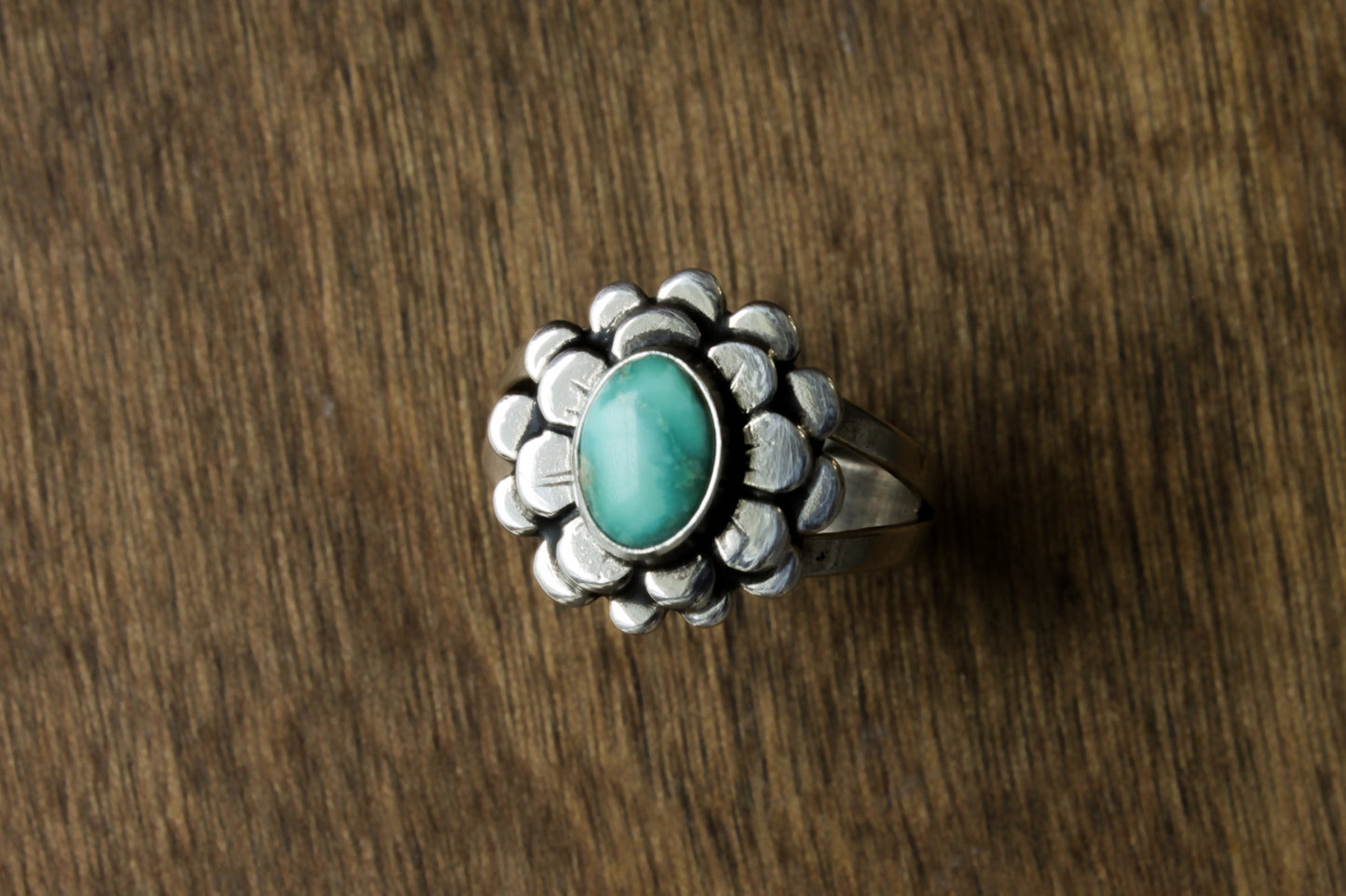 Zinnia Turquoise Ring | Size 8.5